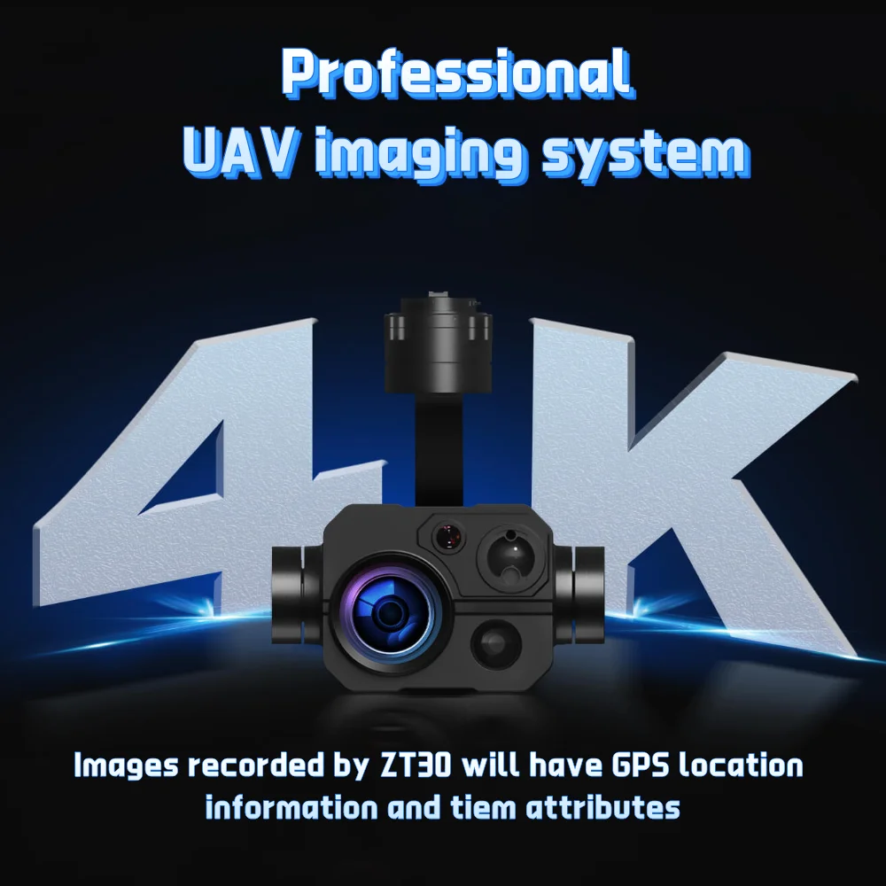 Drone With Camera - 2026 Yeni T30 Gimbal Kamera Drone'u,