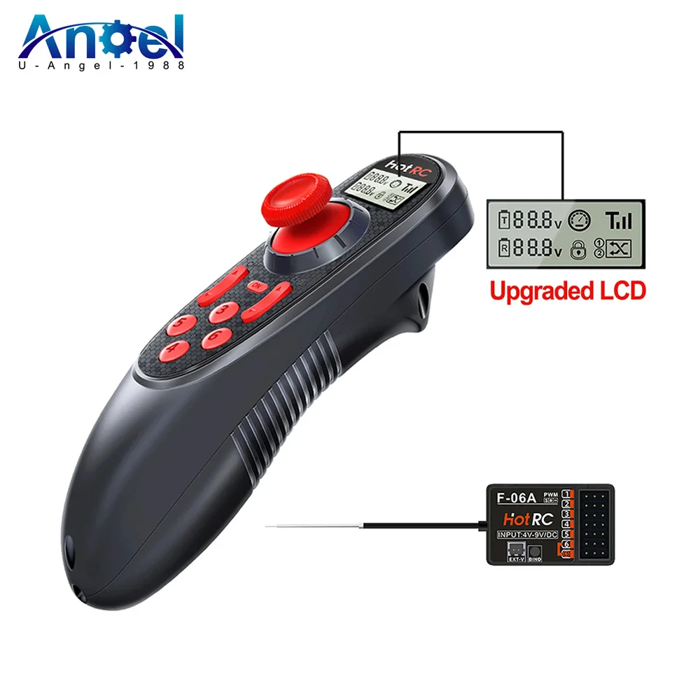 Radio Transmitter 2.4Ghz - HOTRC DS-600 6CH 2.4 GHz Radyo