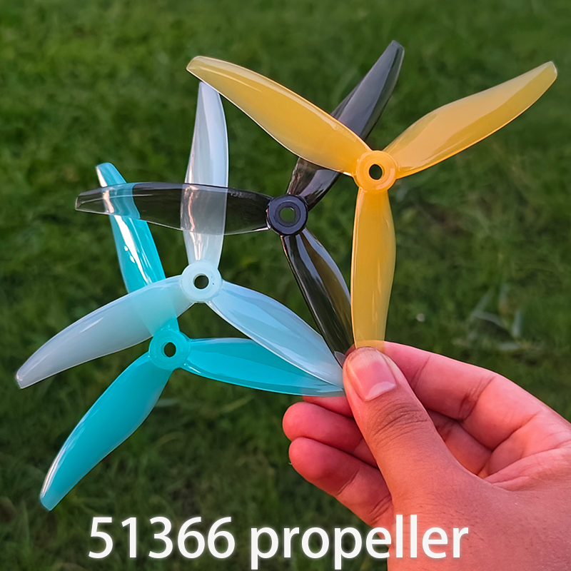5 Inch Propeller - 2/4Pairs T51366 3-Blade pervaneler RC FPV