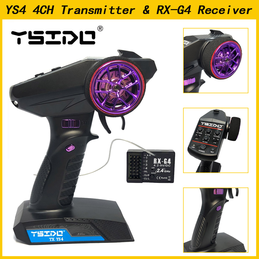 Radio Transmitter 2.4Ghz - YSIDO YS4 2.4 GHz 4CH Radyo