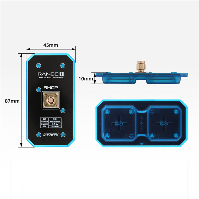 Fpv Goggles - 5.8GHz FPV Patch Anten Uzun Menzilli