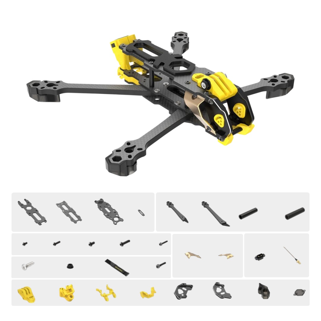 Mario 5 Çerçeve Kiti, DC / XH  - Carbon Fiber Drone Frame incelemesi ve fiyatı