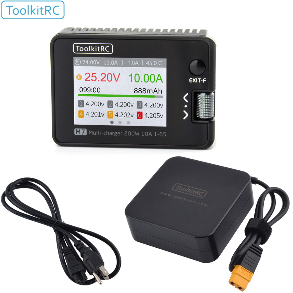 ToolkitRC M7 200W 10A şarj den - Smoke Stopper incelemesi ve fiyatı