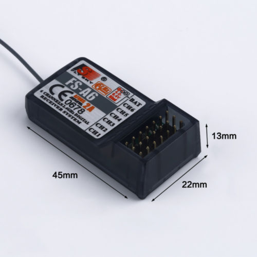 FlySky 2.4G 6CH FS-A6 Alıcı AF - Flysky Transmitter incelemesi ve fiyatı