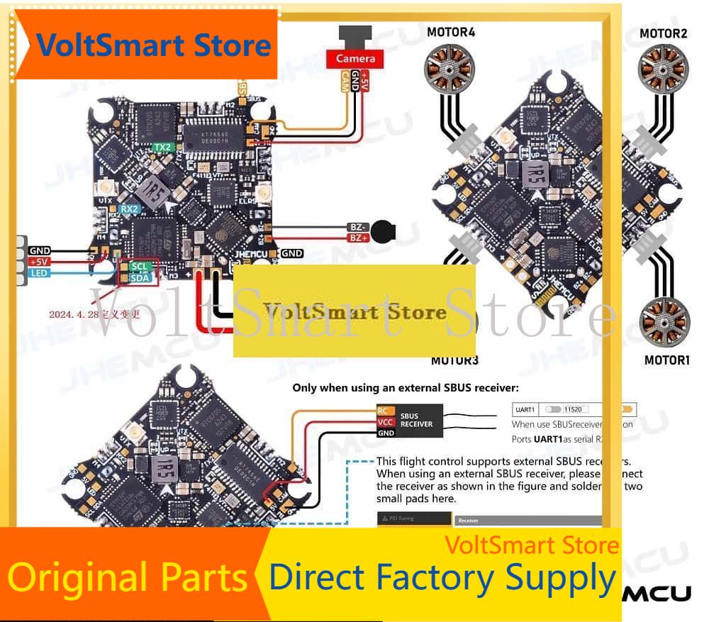 VoltSJHEMCU G474ELVTX F411 ELV - Betaflight Fc incelemesi ve fiyatı