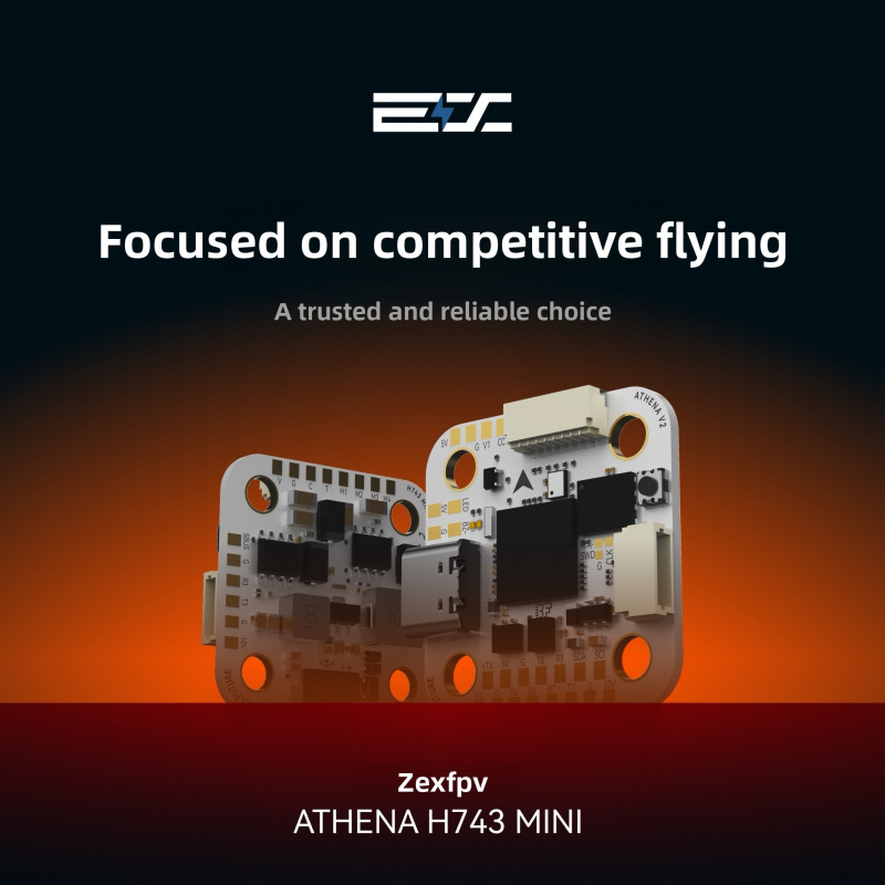 ZEX ATHENA H743 Mini Uçuş Kont - Betaflight Fc incelemesi ve fiyatı