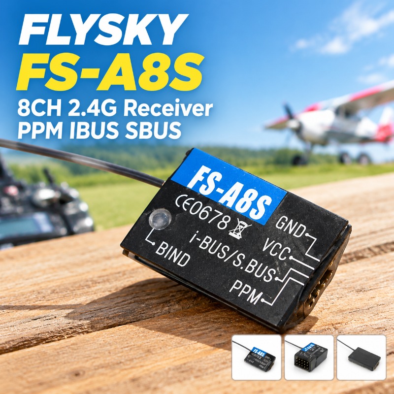 FS-A8S 2.4G 8 Kanallı Mini RC  - Mini Drone incelemesi ve fiyatı