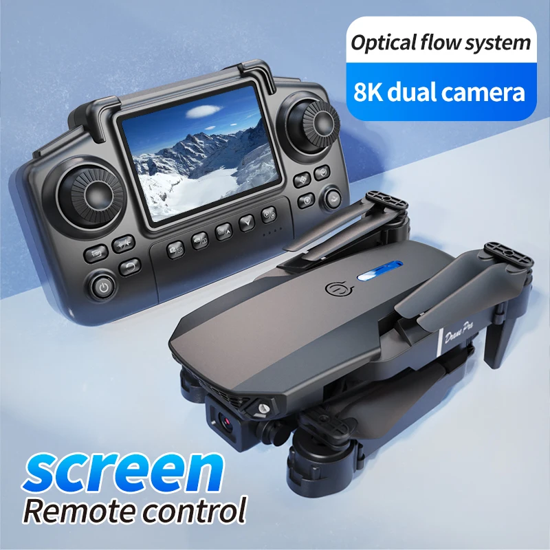 Profesyonel E88 PRO Drone, Ekr - Brushed Drone Motor incelemesi ve fiyatı