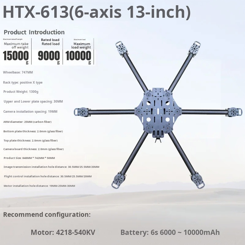 Çapraz Makine Altı Eksenli 11/ - Carbon Fiber Drone Frame incelemesi ve fiyatı