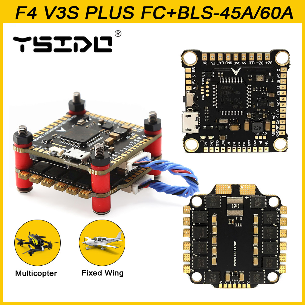 YSIDO YENI F4 V3S ARTı Uçuş Ko - Betaflight Fc incelemesi ve fiyatı