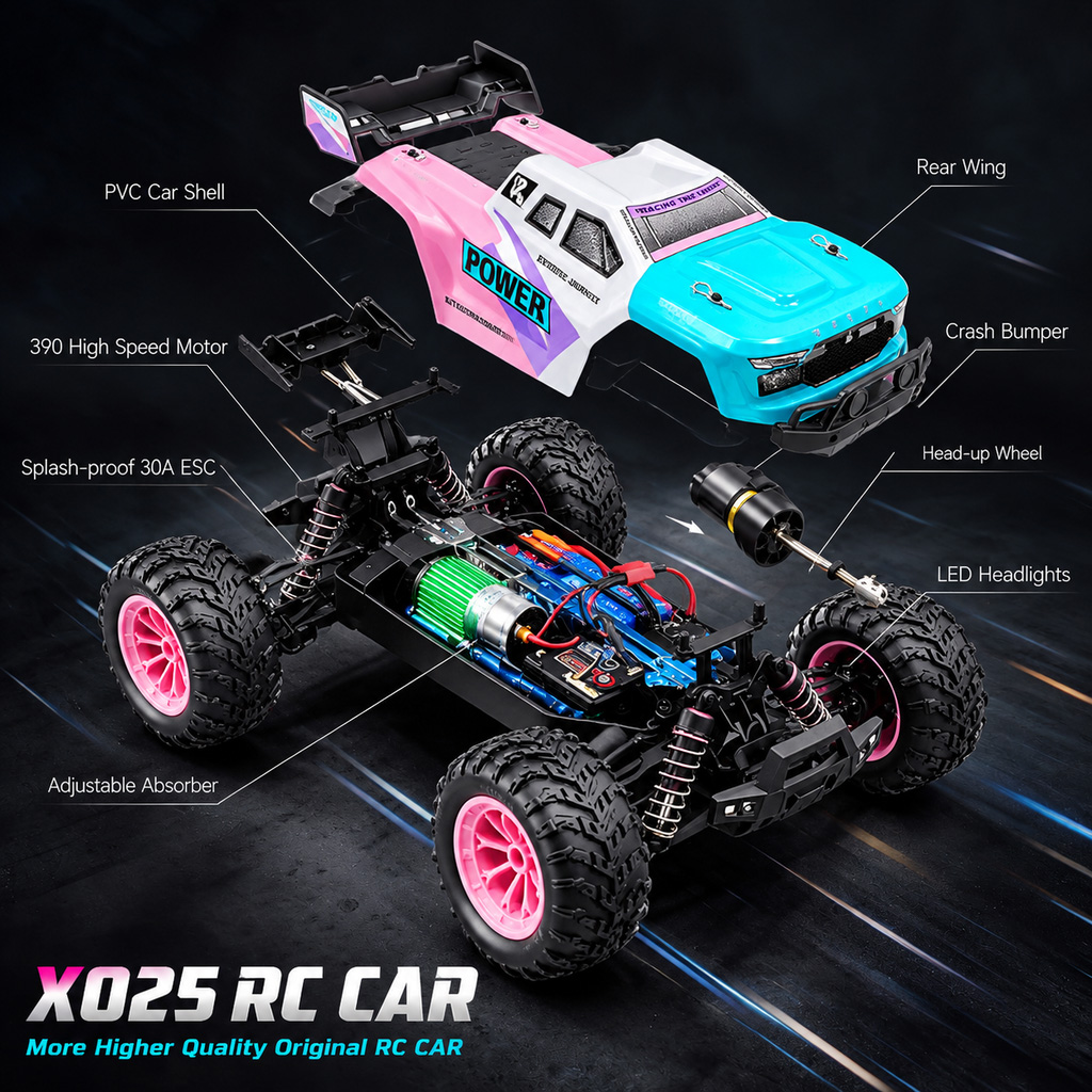X025 RC Kamyonet, 1:16 Ölçekli - Balance Charger Rc incelemesi ve fiyatı