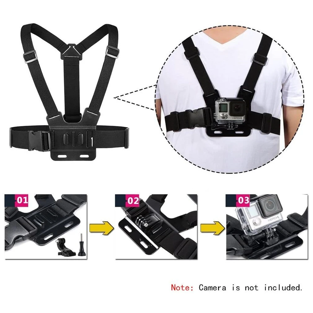 GoPro için göğüs kemeri kafa b - Runcam Camera incelemesi ve fiyatı