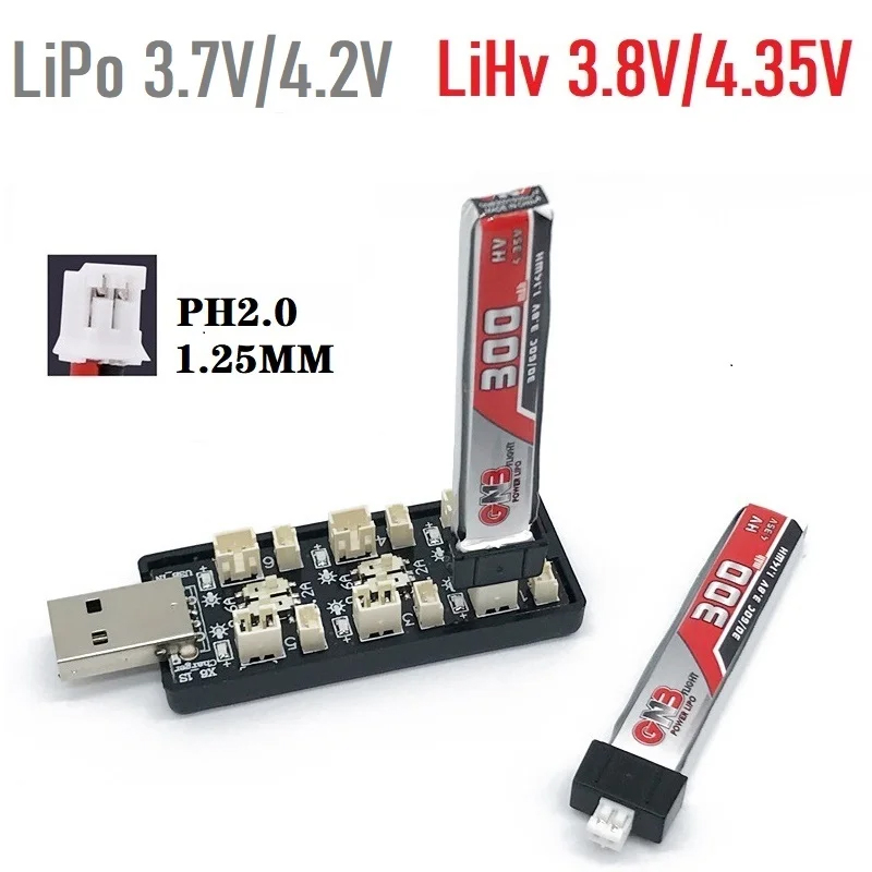 6CH USB 1S LiPo/LiHv 3.7V/4.2V - Balance Charger Rc incelemesi ve fiyatı