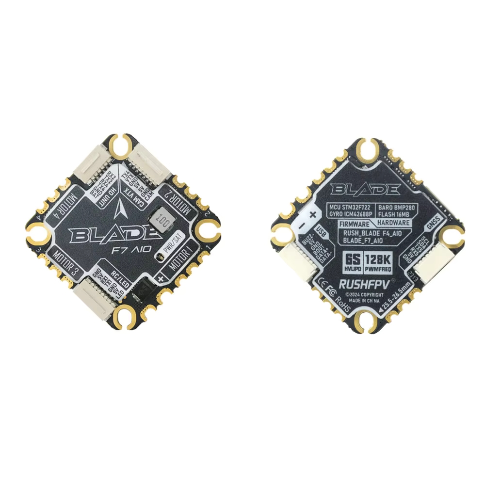 2026 RUSHFPV BLADE F7 45A AIO  - F722 Flight Controller incelemesi ve fiyatı