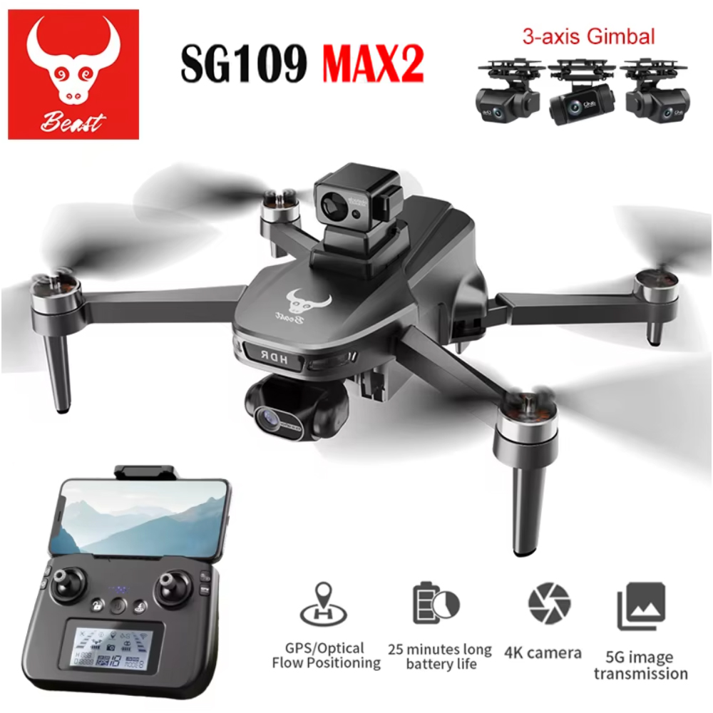 SG109 MAX2 Profesyonel FPV 8K  - Drone Gimbal incelemesi ve fiyatı