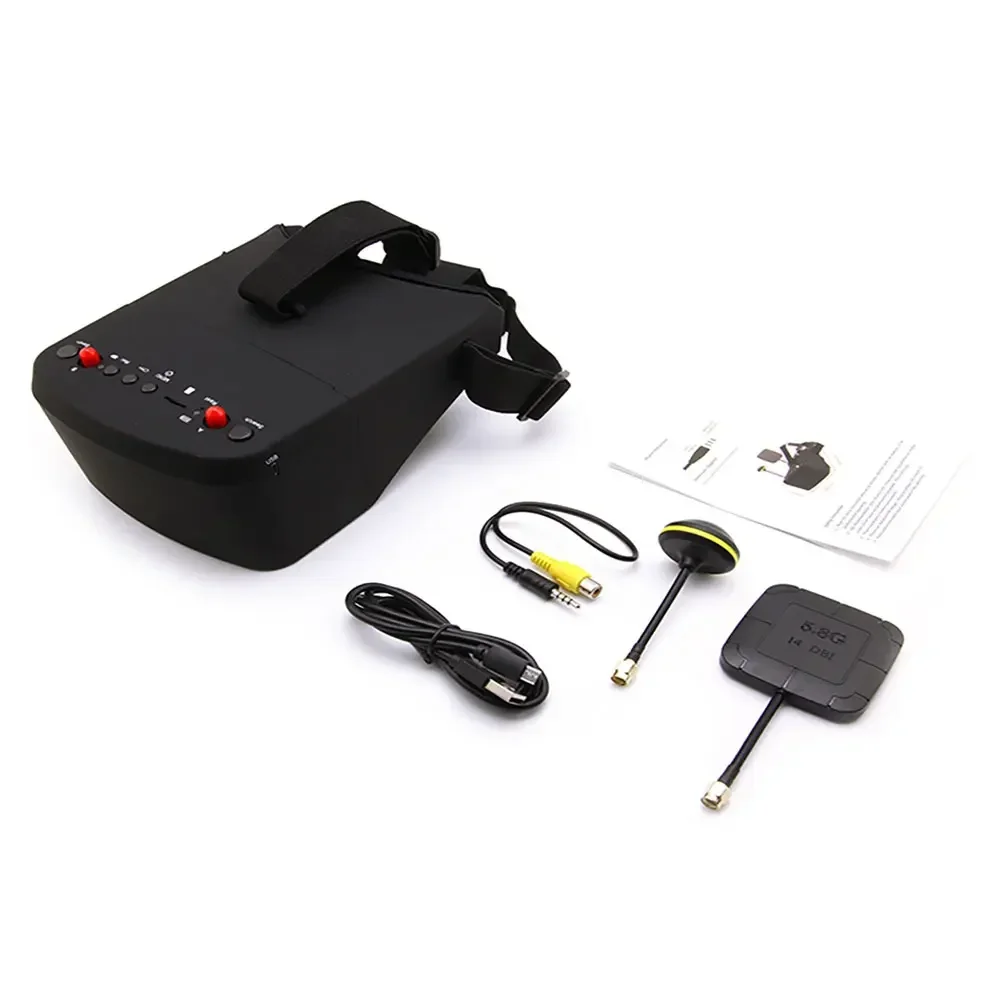 LS800D 5.8G 40CH FPV Gözlüğü - - Fpv Goggles incelemesi ve fiyatı