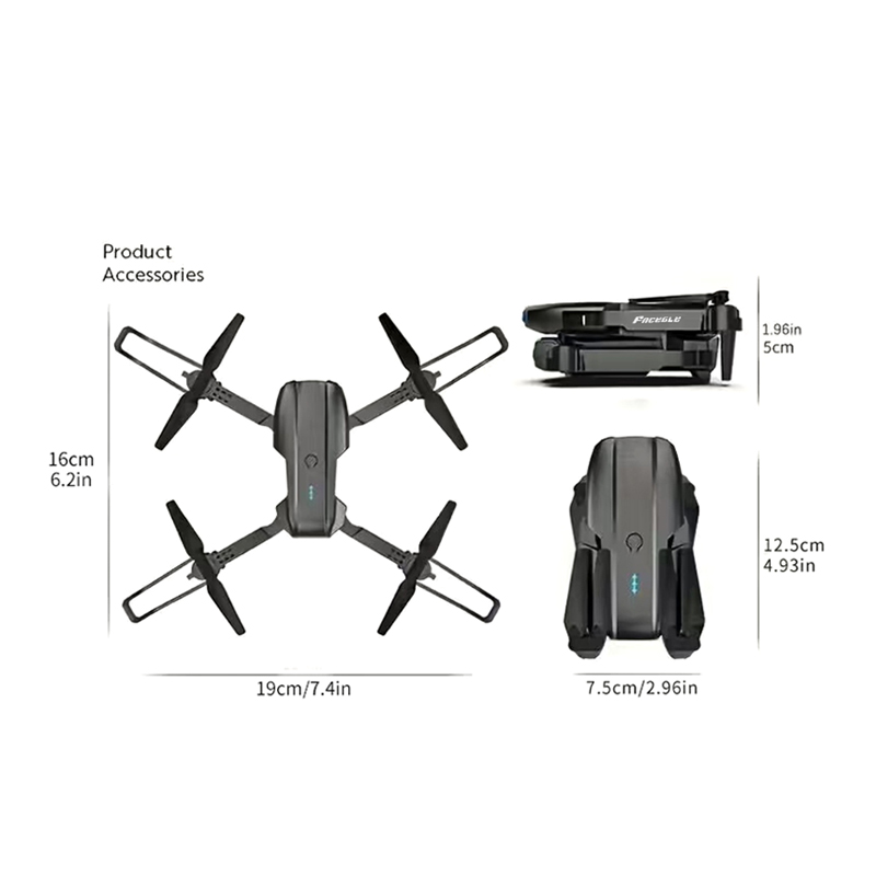 FACEGLE UAV E99 Nova RC Drone  - Brushed Drone Motor incelemesi ve fiyatı