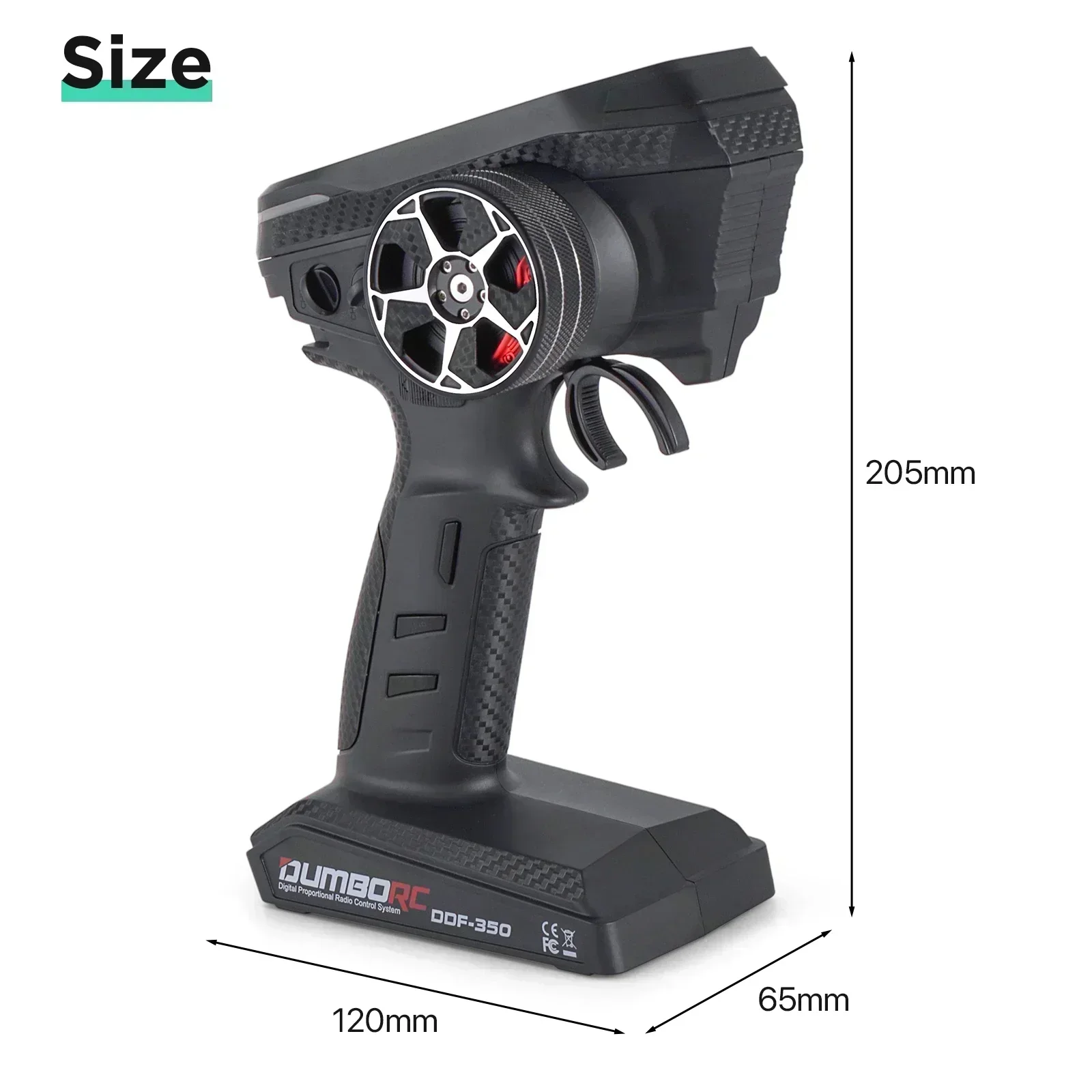 DUMBORC 10CH DDF-350 RC Uzakta - Radio Transmitter 2.4Ghz incelemesi ve fiyatı
