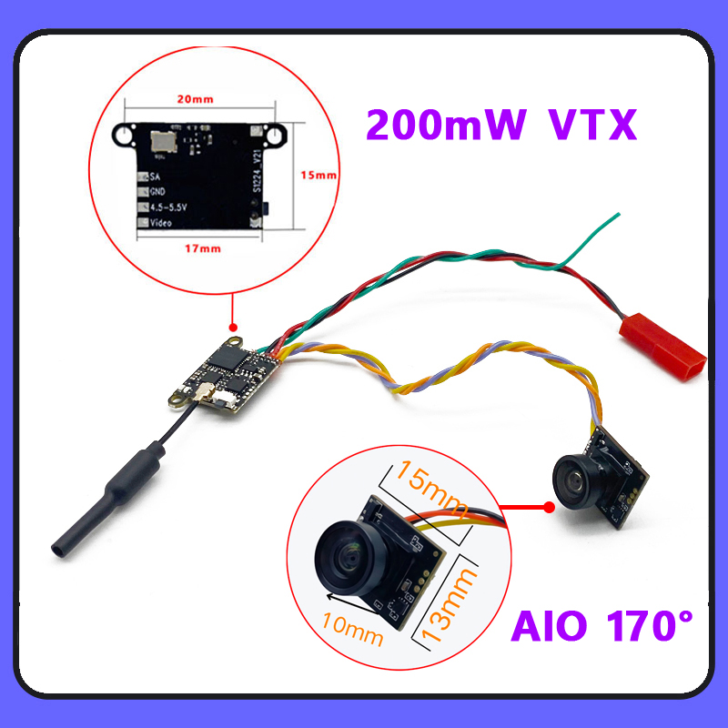 SLONWAKE 5.8G 1200TVL FPV Kame - Mini Drone incelemesi ve fiyatı