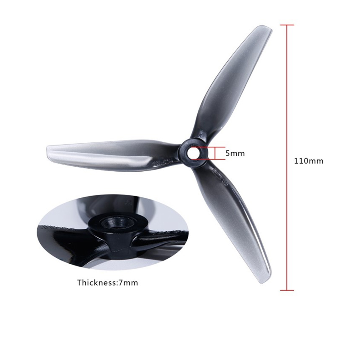 4 adet HQ Ethix S5 pervane 5X4 - 5 Inch Propeller incelemesi ve fiyatı