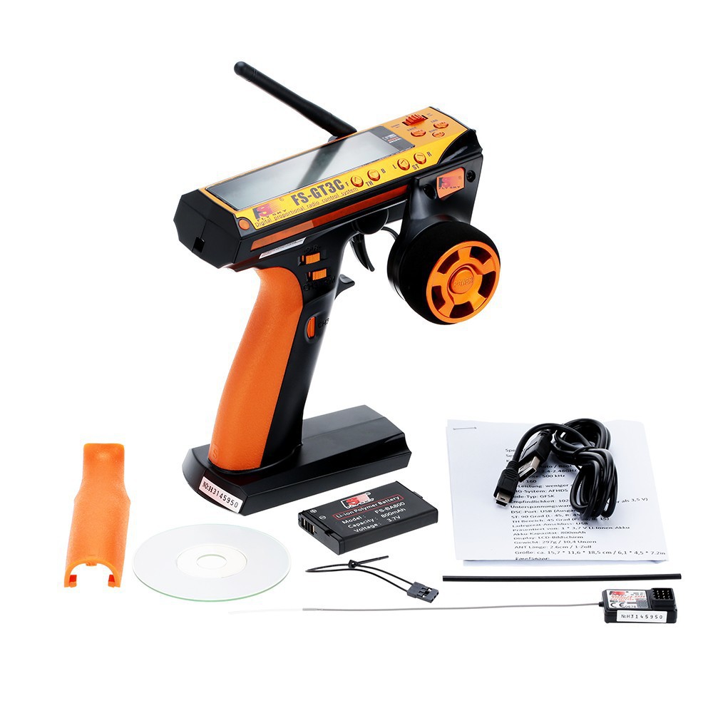 Flysky FS-GT3C 2.4 Ghz 3CH Uza - Radio Transmitter 2.4Ghz incelemesi ve fiyatı