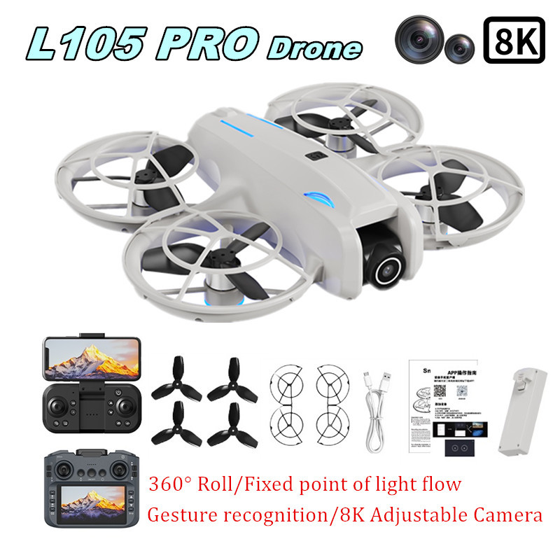L105 PRO Drone Duel 8k Lens Ta - Drone Battery Charger incelemesi ve fiyatı
