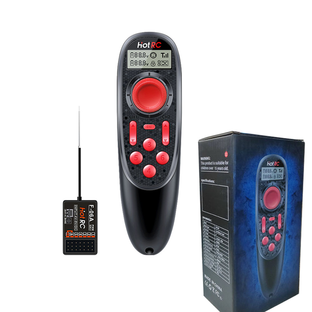 HOTRC DS-600 2.4GHz 6CH RC Tek - Radio Transmitter 2.4Ghz incelemesi ve fiyatı