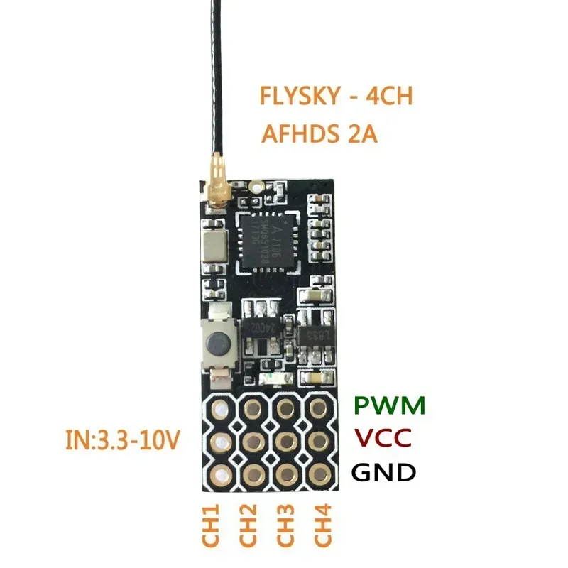 FS2A 4CH AFHDS 2A Mini Alıcı P - Flysky Transmitter incelemesi ve fiyatı